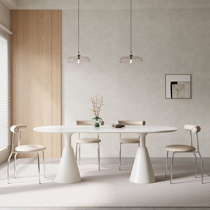 Table de salle à manger Modern, H 29,5 po x L 78,7 po x l 31,5 po