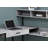 Giordano L-Shaped Metal Base Computer Desk-1128500583