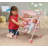Double Umbrella Doll Stroller