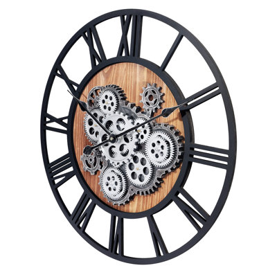 Brailin Manufactured Wood Wall Clock