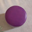 30cm Small Round Faux Leather Upholstered Ottoman-1061551663