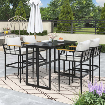 Iron Outdoor Dining Set
