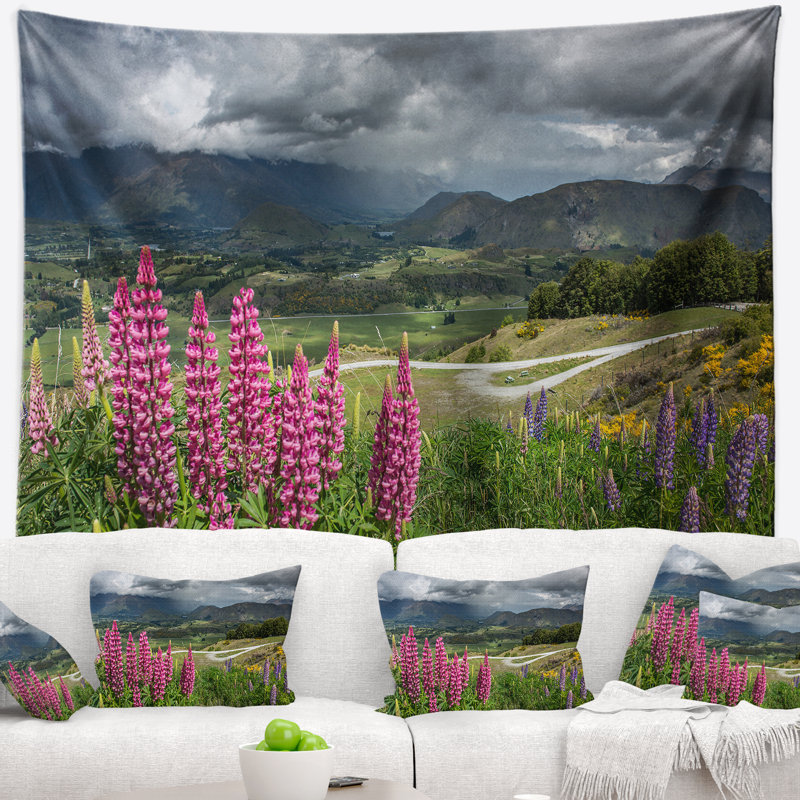 Polyester Tapestry, 50" H x 60" W