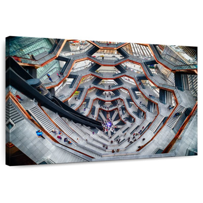 Lilie intérieur du navire Hudson Yards Manhattan