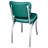 Retro Home 20'' H Tufted Upholstered Metal Side Chair-10955908