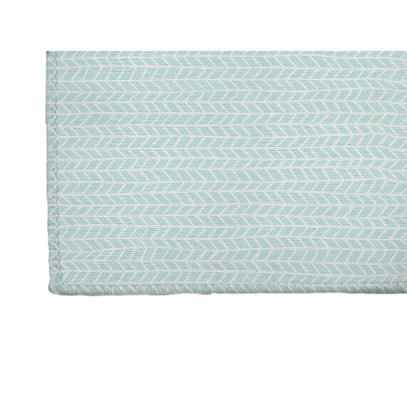 Tapis de jeu Chevillon, Bleu clair / bleu, Rectangle 24 po x 36 po