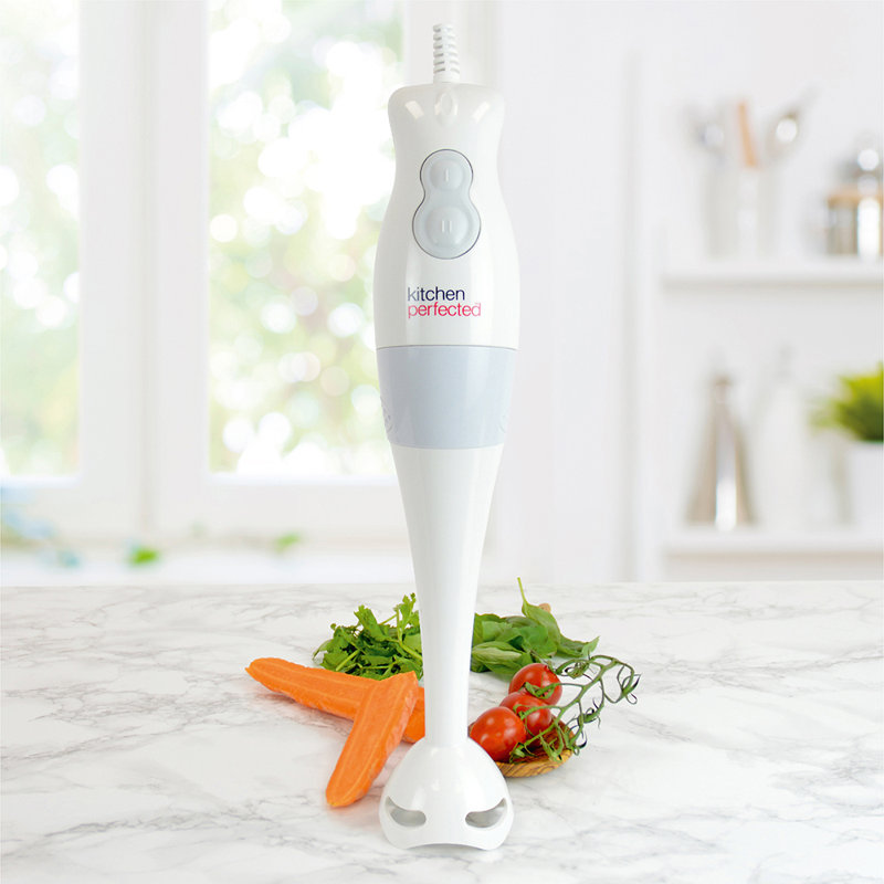 Symple Stuff 2 Speed Hand Immersion Blender, White