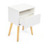 Table de chevet moderne 2 pièces