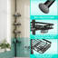 Adhesive Stainless Steel Shower Caddy