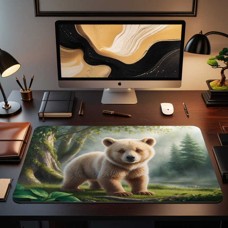 Polyester Desk Pad, 23.6x13.8