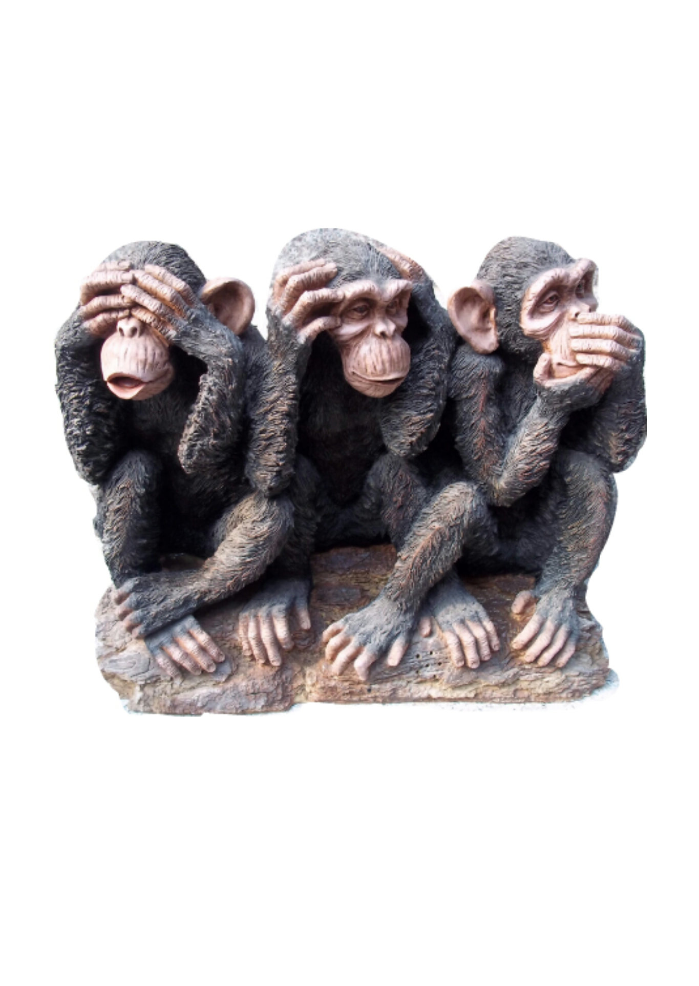 rekenkundig impliciet wasserette Hi-Line Gift Ltd. See/Hear/Speak No Evil Monkey Family Statue & Reviews |  Wayfair