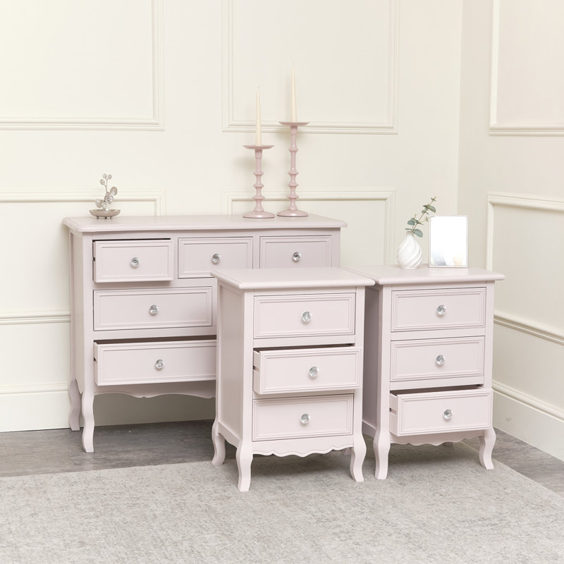 Higgs Solid Wood Piece Bedroom Set