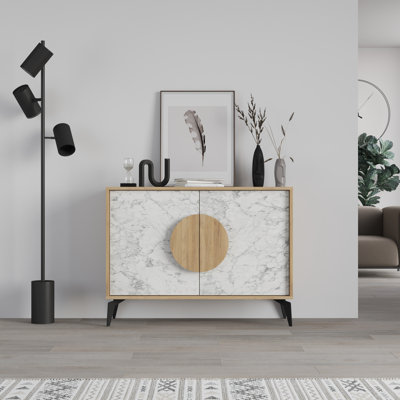 Kaira 2-Door Cabinet Stylish Storage Solution for Modern Living Spaces