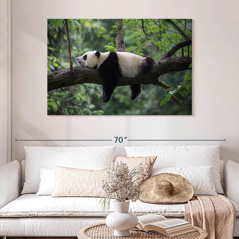 Brampt Lazy Panda, 32" H x 48" W