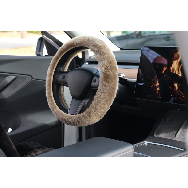 Elastic Automobile Cover, Taupe