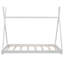 Lit plateforme simple avec structure triangulaire-430538775