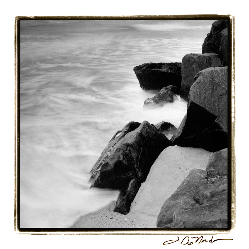 Incoming Tide IV by Laura DeNardo - Wrapped Canvas Painting, 30cm H x 30cm W x 3.8cm D