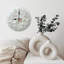 Horloge blanche moderne