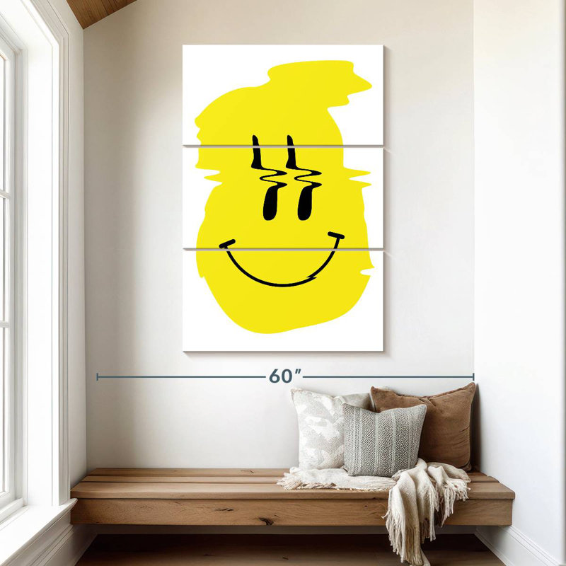 Ashelle Abstract Happy, 50" H x 32" W