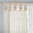 Twisted Tab Voile Sheer Window Curtain Pair For Airy Light-Filled Spaces And Effortless Style.-1508409454