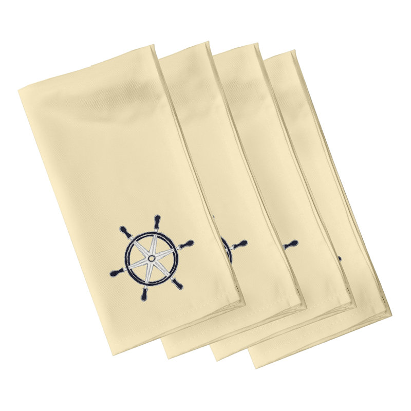 Ensemble de serviettes 4 pièces Aksel, Jaune