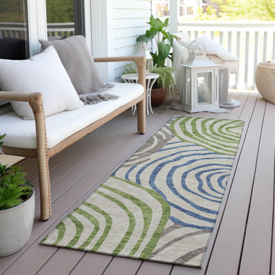 Tapis de porte d'extérieur antidérapant Leis