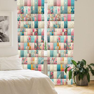 Semi Sheer Curtain Pair