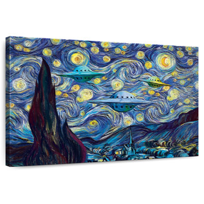 Kelan Alien Invasion Starry Night