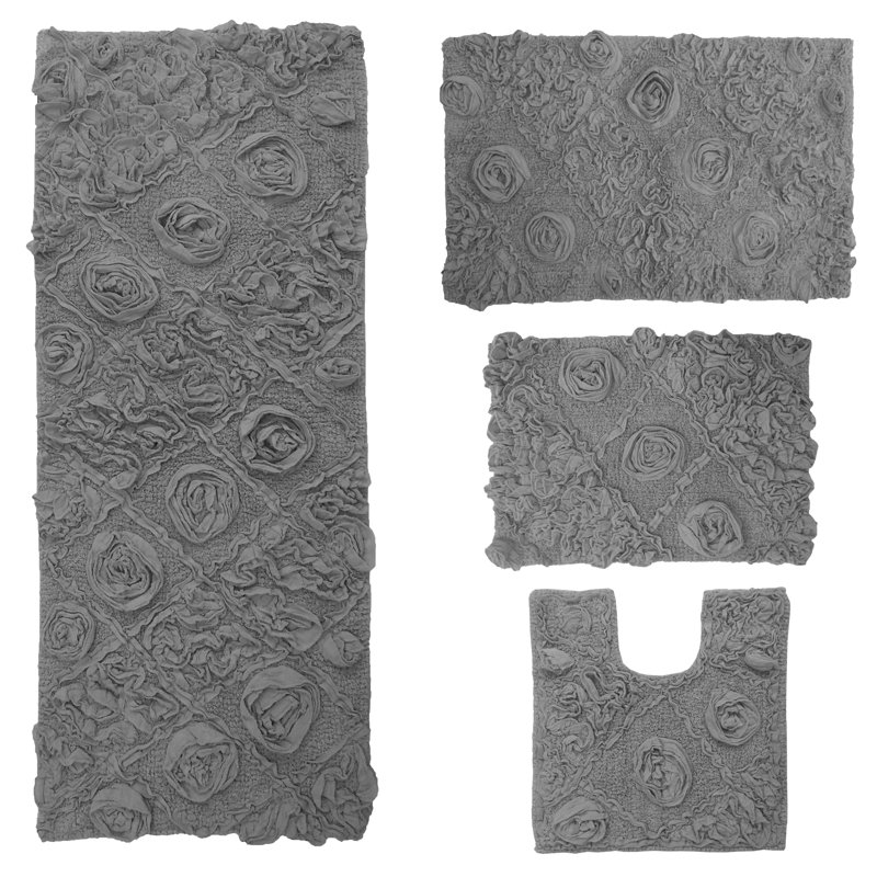 Ensemble de tapis de bain Schoenberger, gris