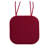 Honeycomb Memory Foam Non-Slip 16" x 16" Chair Cushion Pad with Ties-594513201-656944978