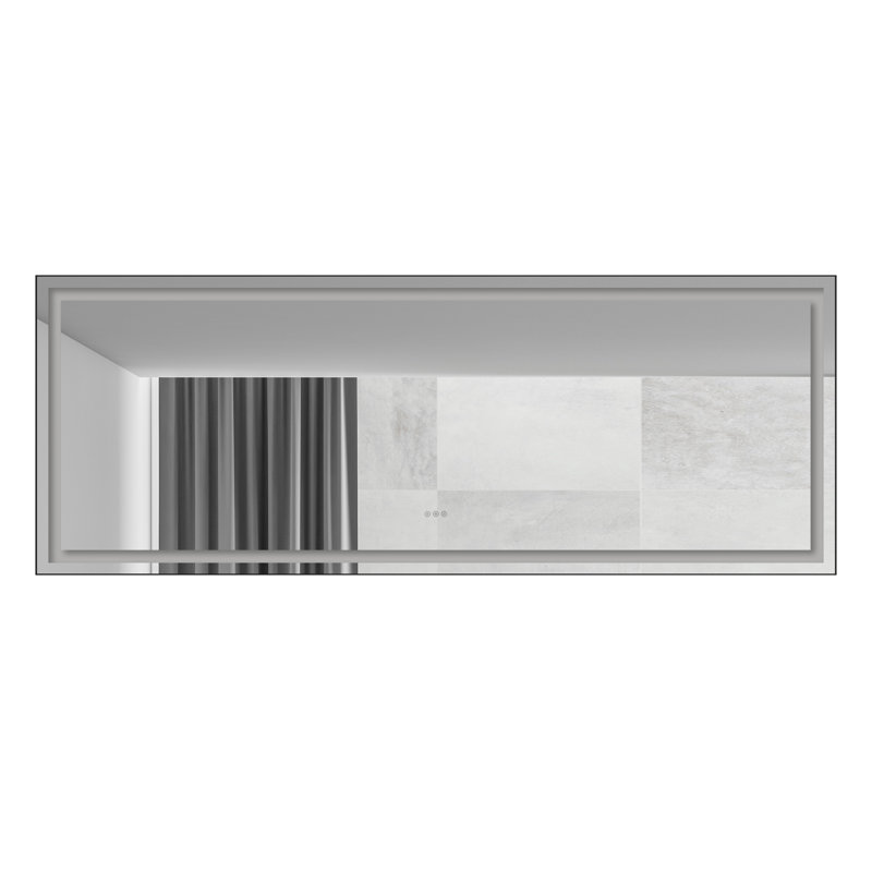 Flat Wall Mirror, 36'' x 96''