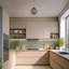 Luminaire suspendu simple avec capuchon en coton