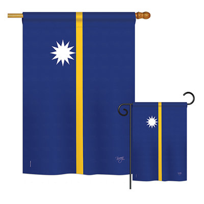 Double Sided Polyester Garden Flag
