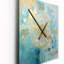 Horloge murale Divine Mandala délicate or délicat turquoise IV - Boho Mandala-99638038