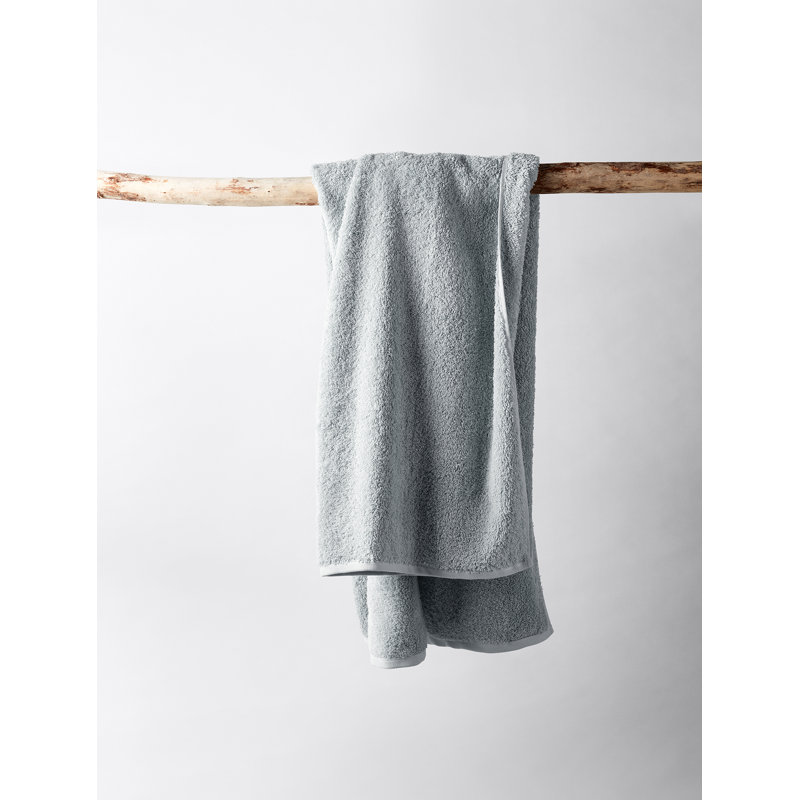 Cloud Loom 100% Cotton Plush Bath Towel, Steel Blue, Hand Towel - 1 Pack