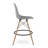 Modholic Eiffel Counter Stool, Gray-71243285