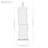 Curved Ridge Indoor Waterfall Fountain with Spotlight - 56"