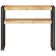 Cofer Solid Wood Top Console Table