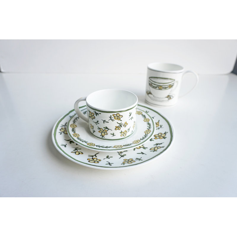 Daisy Chain Bone China Teacup