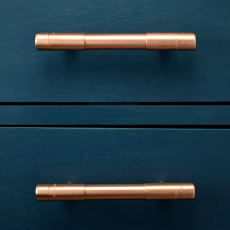 Copper Pull Handle - T-Shaped (Thick Bodied)