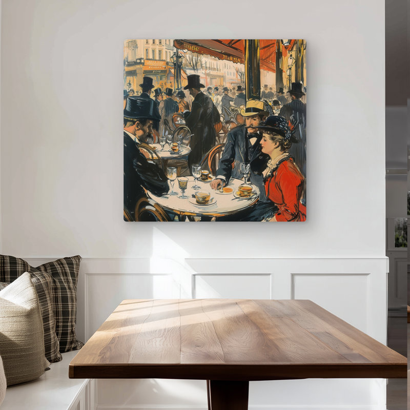Service Beige Metal Print - Elegant Home Decor Accent