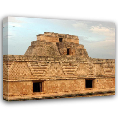 Anciens bâtiments à Uxmal, Mexique