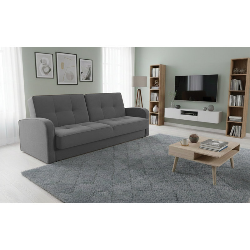 3 Seater Velvet Sofa Bed