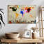 Carte du monde vibrant Aliaz I-107960143