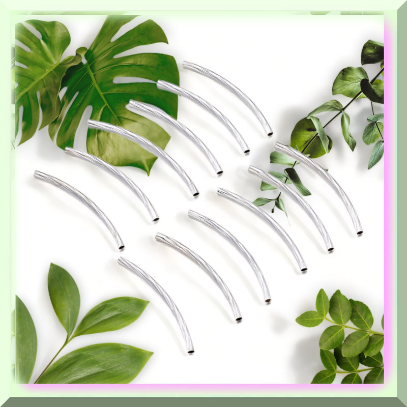 Twist Noodle Spacer Beads 200Pcs