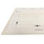 Tapis beige Oropeza