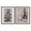 «Vintage Landscape XL», impression giclée sur cadre - ensemble de 2-1194882747-1194882751