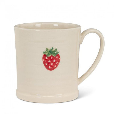 Rimmed With Strawberry Mug