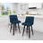 Red Barrel Studio® Malakeh Swivel Stool with Solid Wood Frame-1080168140-1137515867-1121870813