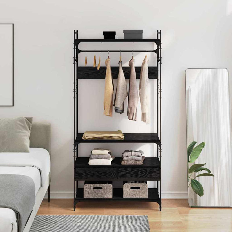 89cm Clothing Rack, Black